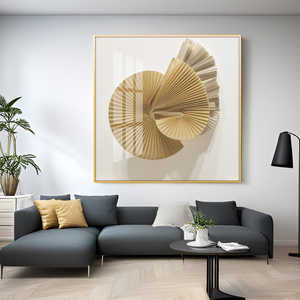 الزجاج الأسود الذهبي الحديث الشمال لا تزال الحياة جدار الفن الإطار الألومنيوم اللوحة للمكتب أو ديكور الفندق - Product Image 4