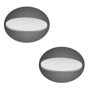 Anello in Zirconia con ghiera in ceramica a cilindro ZrO2 nero sottile da 1.5mm - Product Image 6