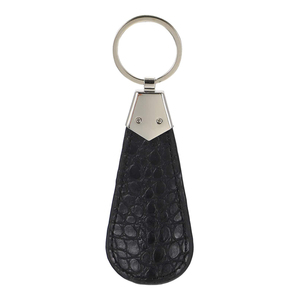 Da nhỏ shoehorn Keyring biểu tượng tùy chỉnh Giày sừng Keychain - Product Image 2