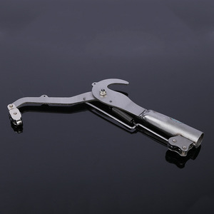 กรรไกรตัดแต่งกิ่งไม้เอเวอร์กรีน โลหะผสมเหล็กกล้า สำหรับเก็บผลไม้บนกิ่งสูง สีเทา สำหรับงานจัดสวนและเครื่องมือเพิ่มความเขียวขจี - Product Image 4