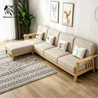 Usine de meubles, prix bas, sur mesure, stock important, prêt à être expédié, canapé en tissu, nouveau design, meubles de salon, canapé pliant en bois
