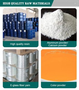 Sợi thủy tinh gia cố nền tảng nhựa Sàn Lưới sàn Catwalk tùy chỉnh màu vàng <span class=keywords><strong>FRP</strong></span> GRP đúc hệ thống lưới - Product Image 4