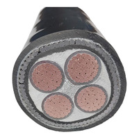 XLPE-isolierte 4-adrige Starkstromleitung, SWA-armierte Kupferleitung, 4c X 70mm² und 4x120mm²