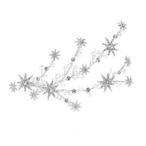 Accessori da <span class=keywords><strong>sposa</strong></span> lucidi in stile Ins da donna in lega copricapo da <span class=keywords><strong>sposa</strong></span> con fermagli per capelli a stella e molletta a molletta ad artiglio per le spose - Product Image 5