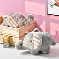 Boneka Gajah Ultra Lembut dan Halus dengan Kain Plush Berkualitas Tinggi, Hadiah Ulang Tahun untuk Anak Usia 2-4 Tahun, Teman Tidur Anak