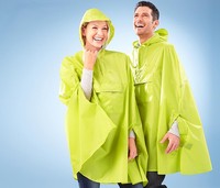 Veste de pluie imperméable légère et résistante en tissu ripstop pour le vélo, le cyclisme et les activités de plein air, poncho de pluie pour adultes