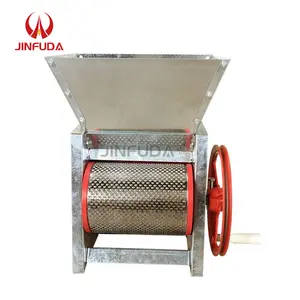 Commercial electric peeling machine funnel type coffee bean sheller peeling machine 30-100kg / h
