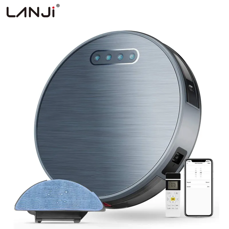 Lefant M571 Smart Robotic Vacuums Sweeper Mopping Cleaning 3in1 TOF Alexa Voice WIFI APP Control Floor Pet Robot Vacuum Cleaner