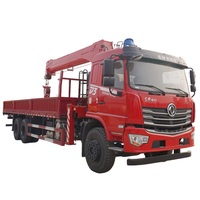 Grue montée sur camion économique et pratique de 12 tonnes, grue moyenne pour réduire les coûts d'approvisionnement des projets