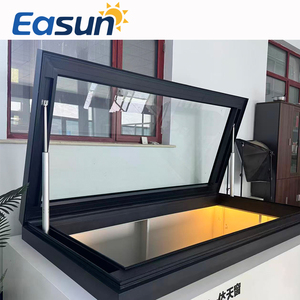 Lucernari elettrici in vetro doppio per il Patio lucernario Auto con sistema idraulico per la scala e la finestra del seminterrato - Product Image 3