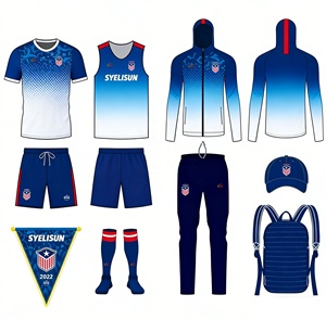 Maglie da <span class=keywords><strong>Calcio</strong></span> Personalizzabili, Uniformi da <span class=keywords><strong>Calcio</strong></span> con Logo, Stile Retrò per Adulti - Product Image 1