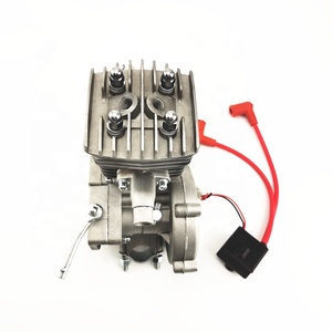 Esum nóng bán 90CC/100cc ld80 khí cơ giới động cơ xe đạp lắp ráp LD100 2 đột quỵ xe đạp <span class=keywords><strong>Kit</strong></span> đôi bugi CDI mới - Product Image 4