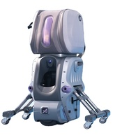 Robot lanceur de balles de tennis IA, capacité 120 balles, vitesse réglable 20-120 km/h, équipement d'entraînement, vente directe usine