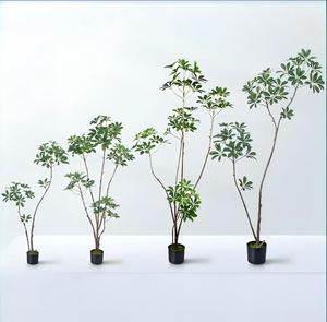 El Fabricante Tiene un Fuerte Impulso de Ventas para los Modelos de Exhibición de Alta Gama para Interiores, Planta Artificial Schefflera - Product Image 1