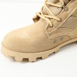 2025 vendedor caliente al por mayor <span class=keywords><strong>de</strong></span> alta calidad transpirable barato desierto botas tácticas zapatos <span class=keywords><strong>de</strong></span> seguridad para los hombres <span class=keywords><strong>de</strong></span> <span class=keywords><strong>combate</strong></span> al aire libre - Product Image 4