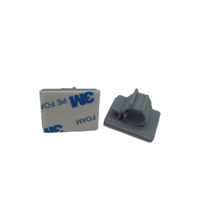 Vente chaude Gris <span class=keywords><strong>Auto</strong></span>-Adhésif Câble <span class=keywords><strong>Pince</strong></span> 94V-2 Nylon66 Matériel Système Métrique Fil Tuyau Fixation ROHS Conforme Câble Fil Clip - Product Image 4