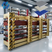 Ligne de machines discontinue pour panneaux sandwich pu osb HRF machine de production de panneaux sandwich machine pour panneaux sandwich