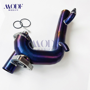 Tuyau d'admission en titane pour Honda Civic 10ème génération CR-V 1.5T L15B7 L15BA, couleur violet brûlé - Product Image 2