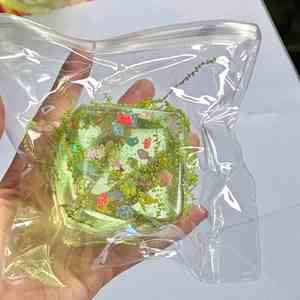 Clear Ocean Fish Maltose Cube Ball Series TPR Squeeze Toys Cool Ambiance Stress Relief Decompression Gift for Kids and Adults - Product Image 2