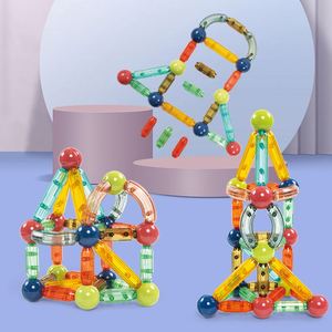 Bloques de Construcción Magnéticos de Plástico Transparentes en Miniatura 3D, Juguetes Magnéticos de Moda para Niños, Venta al por Mayor - Product Image 5