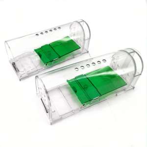 Chasse en plastique sans tuer les rats vivants attraper Smart Snap sans cruauté Tunnel <span class=keywords><strong>Rat</strong></span> <span class=keywords><strong>Cage</strong></span> rongeur souris pièges Station boîte pour intérieur - Product Image 5