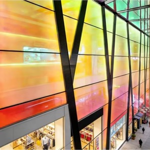 Color Changing Self-Adhesive Dichroic <b>Film</b> for Office Building Glass <b>Windows</b>-Solar Protection Heat Insulation UV Cut Waterproof - Product Image 1