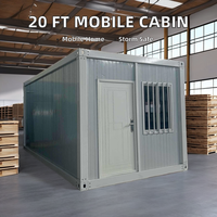 Maison de conteneur en acier portable préfabriquée de luxe Installation rapide à domicile Villa extérieure modulaire à faible coût