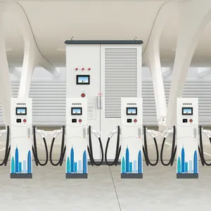 Estación de carga ultrarrápida EV de refrigeración líquida de 360kw/600kw con certificación CE