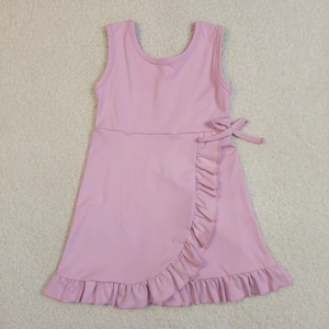 Vestido Deportivo de Verano para Niñas, Listo para Enviar, Vestido sin Mangas para Bebés y Niñas, Pantalones Cortos hasta la Rodilla para el 4 de Julio - Product Image 4