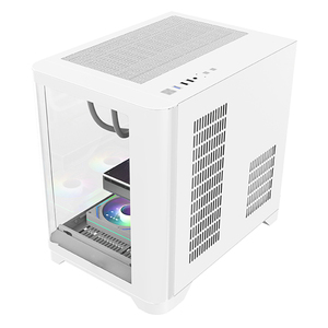 OEM ODM giữa tháp Tempered Glass mATX PC trường hợp trắng chơi game PC tủ máy tính trường hợp tháp cho Máy tính để bàn - Product Image 5