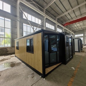 Casa Container Espandibile da 20 Piedi, Prefabbricata e Mobile, con 2-3 Camere da Letto, Arredamento Pieghevole, Materiale in Acciaio, in Vendita - Product Image 6