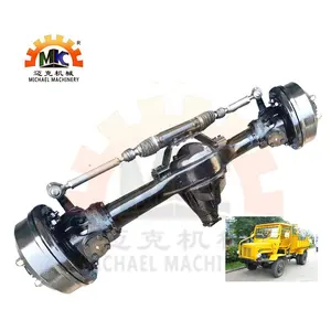 Trục Truyền Động Bánh Trước Cho Máy Kéo 4wd Lòng Bàn Tay Dầu 4-5 Tấn Với Xi Lanh Điều Khiển Tác Động Kép