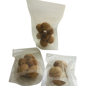 Bolsa <span class=keywords><strong>de</strong></span> plástico transparente con logotipo personalizado, paquete <span class=keywords><strong>de</strong></span> café con cremallera, venta al por mayor - Product Image 5