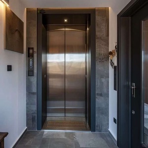 Modern Design Passenger <b>Elevator</b> with Gearless Traction Machine for Hotel & Mall Use High Capacity Stainless Steel - Product Image 3