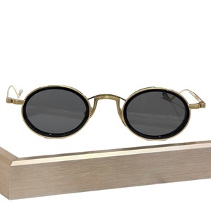 Gafas de Sol <span class=keywords><strong>VARDA</strong></span>, Estilo Europeo Americano, Lujo Japonés, Hechas <span class=keywords><strong>a</strong></span> Mano, Vintage, Ovaladas, Montura Completa, Lentes de Resina, Protección UV, para Hombre y Mujer - Product Image 5