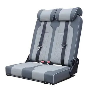 2024 AutoLiuMa Manufacturer Sales Auto Interior Accessories rear sofa recline bed seats leather car RV auto bed seat