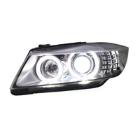 SJC Auto pour BMW série 3 E90 phare assemblage 05-12 320 325i modifié LED Angel Eye feux de jour accessoires de voiture