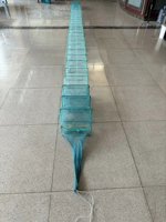 Cage de piège de pêche Dragon Bubu avec 23*38CM 31 cadres Cage de pêche longue et pliable
