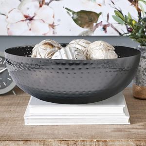 Dernier modèle de bol de service en aluminium martelé pour la décoration intérieure Meilleure vente Pots de fleurs de forme ronde Jardinière pour la décoration de jardin - Product Image 6