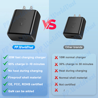 Chargeur Samsung de haute qualité d'usine OEM pour Galaxy S22 S23 S24 25 Watt, chargeur Samsung 45W, norme américaine