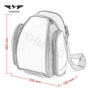 Para Yamaha YZF-R1 <span class=keywords><strong>MT</strong></span>- <span class=keywords><strong>09</strong></span> 07 Niken GT <span class=keywords><strong>V</strong></span> Star Tenere 700 motocicleta de viaje de cuero bolsa de Sissy Bar bolsa Rack asiento contenedor - Product Image 2