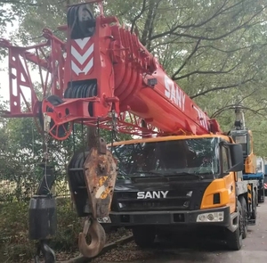 Grúa Sany usada 80 toneladas Buen estado STC800S Grúa móvil de alta calidad de segunda mano - Product Image 3