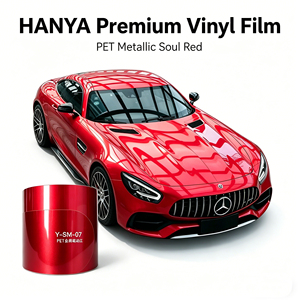 Película de Vinilo PVC para Rotulación de Coches Rojo <span class=keywords><strong>Soul</strong></span> Metálico Brillante Autoadhesivo al por Mayor - Product Image 1