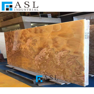 Dalle de marbre onyx orange, revêtement mural en onyx transparent, designs personnalisés, épaisseur sur mesure, onyx assorti - Product Image 2