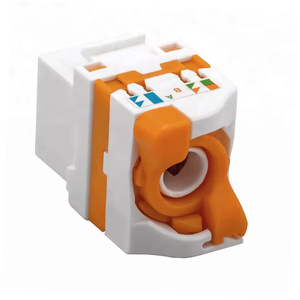 8P8C nữ nối UTP <span class=keywords><strong>RJ45</strong></span> <span class=keywords><strong>Cat6</strong></span> toolless Keystone <span class=keywords><strong>Modular</strong></span> <span class=keywords><strong>jack</strong></span> cho patch panel faceplate Mạng cài đặt - Product Image 6