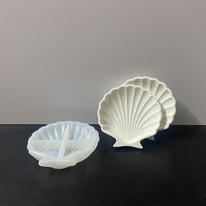 Rm002 handmade DIY sò Tấm vỏ Silicone khuôn đồ trang sức lưu trữ khay khuôn thạch cao khuôn nhựa - Product Image 3