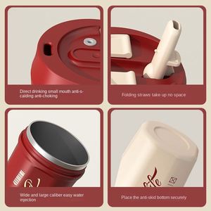 Factory Direct Supply High Color Value Portable Lanyard Modern Design 304 Stainless Steel Drinking Cup for Coke <b>Coffee</b> As a Gift - Product Image 4