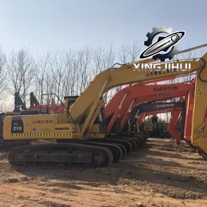 Excavatrice d'occasion Komatsu 210-8, marque japonaise d'origine, 21 tonnes, sur chenilles en caoutchouc, grande taille, modèle 2022, godet de 1,0 m - Product Image 2