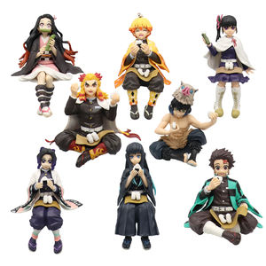Fábrica al por mayor Anime Ghost Slayer Kamado Nezuko Kochou <span class=keywords><strong>Shinobu</strong></span> figura de acción Kimetsu Tsuyuri Kanawo figurita modelo muñeca - Product Image 1