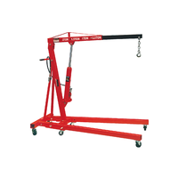 Grue d'atelier hydraulique certifiée CE de 2 tonnes, pliable, pour le levage et le démontage de moteurs de voiture, gain de place